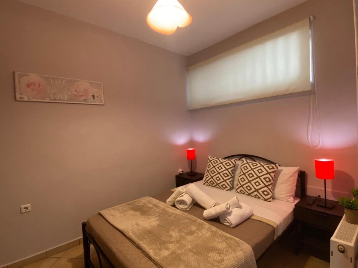 Ferienwohnung Θέα Μπροστά Στη Θάλασσα Néa Péramos Exterior foto